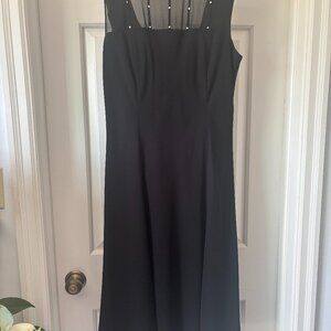 Black cocktail dress
